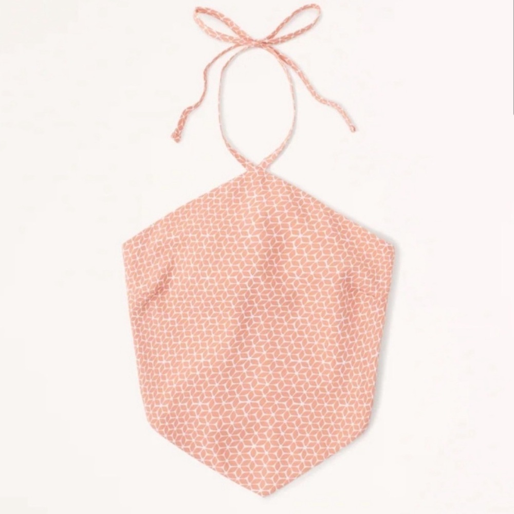 Abercrombie and Fitch Diamond Tie Top, XS